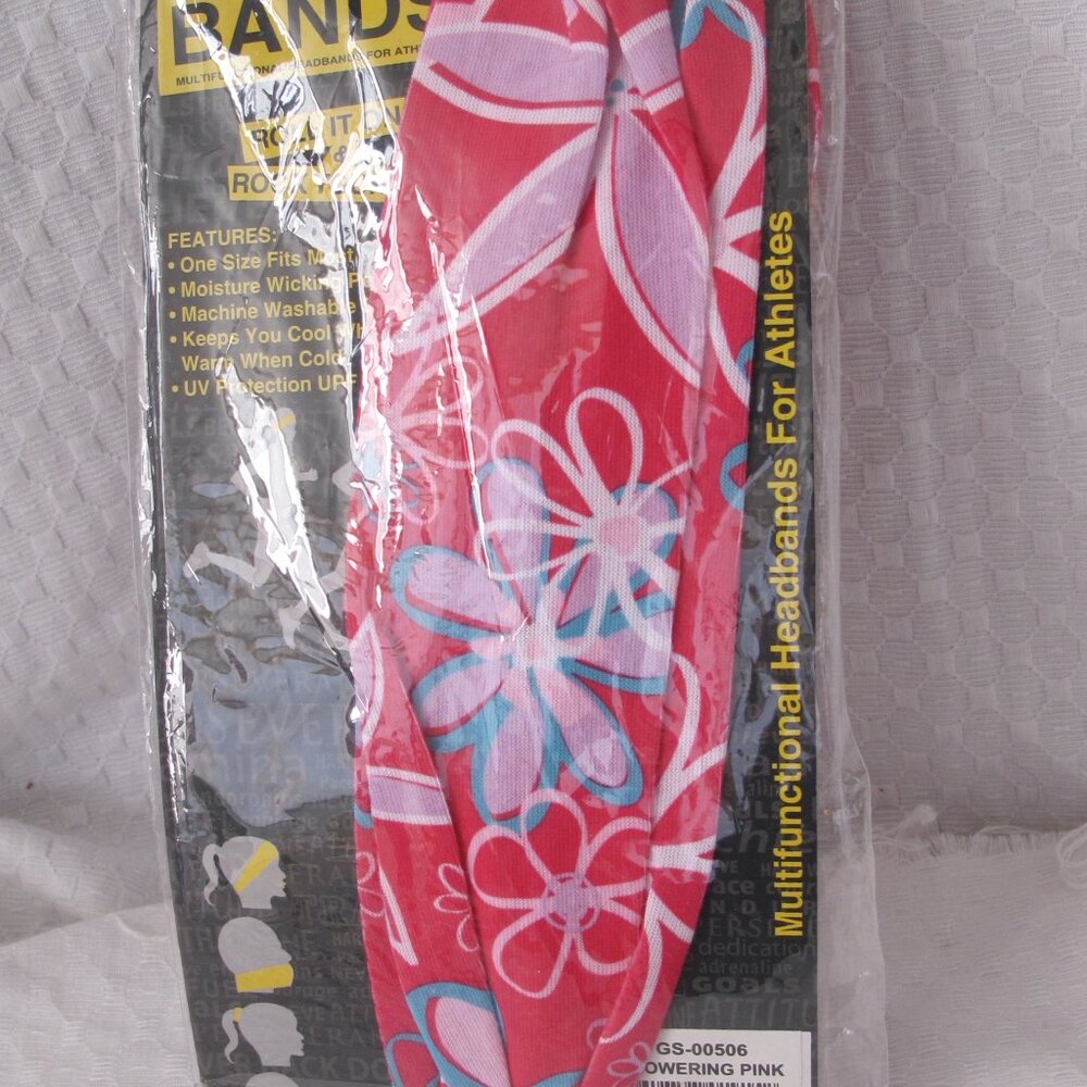 New - Rok Band Multipurpose Buff - Flowering Pink - Picture 4 of 12